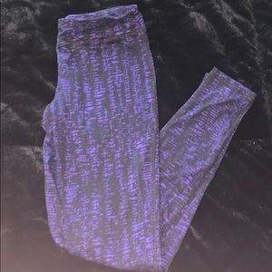 Purple leggings